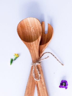 Olive Wood Fork & Spoon