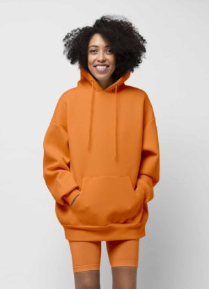 Cropped Zip Hoodie