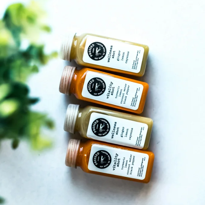 Bottles of spices